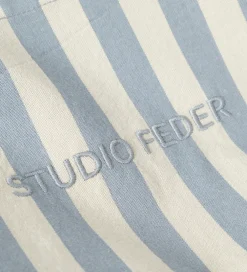 Shoppers-Studio Feder Shopper - Hanna - Canvas - 40x45 cm - Pale Blue Str