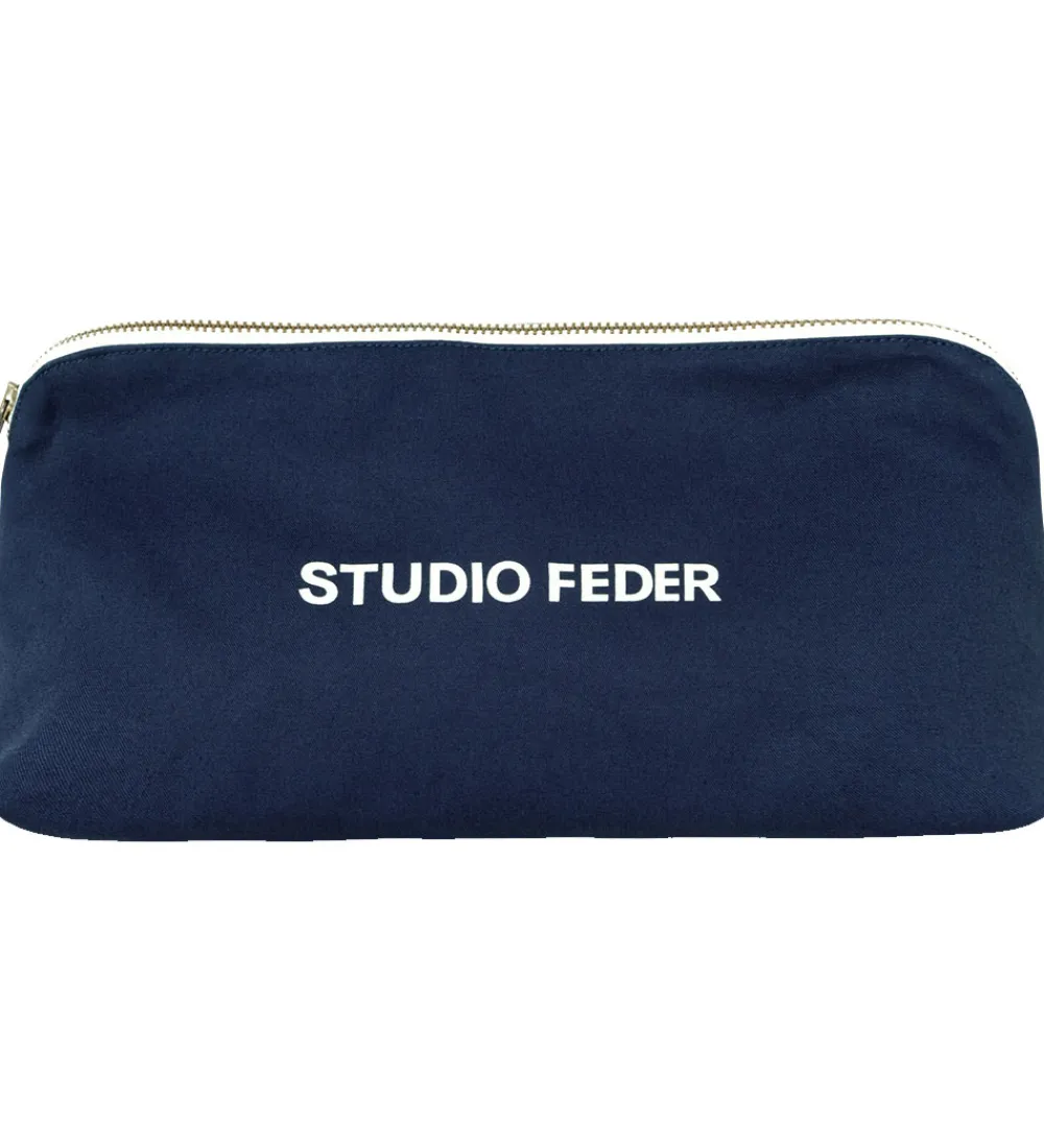 Studio Feder Toilettasker|Toilettasker*Toilettaske - Celia Mini - Canvas - Navy