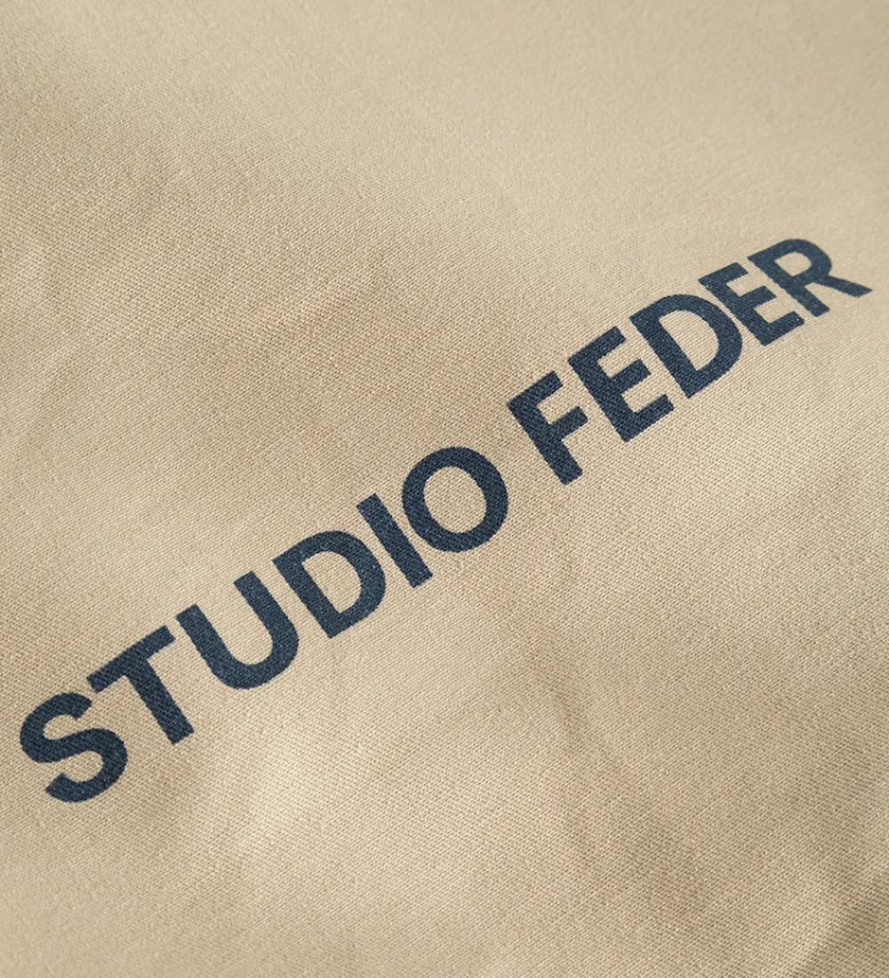 Studio Feder Toilettasker|Toilettasker*Toilettaske - Celia - Canvas - Sand Beige