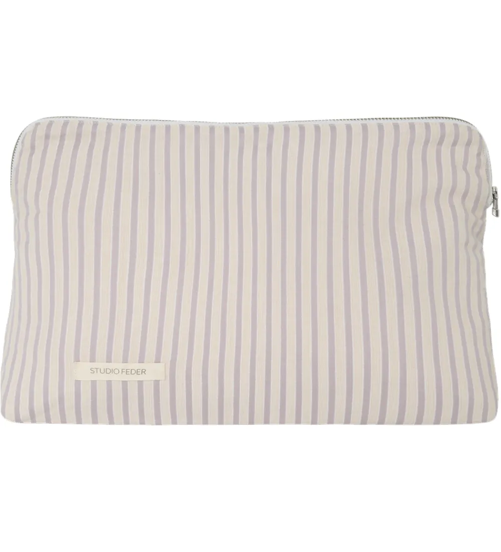 Toilettasker|Toilettasker-Studio Feder Toilettaske - Celia - Cotton - Boudoir Stripe