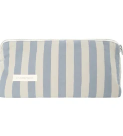 Toilettasker|Toilettasker-Studio Feder Toilettaske - Celia Mini - Cotton - Pale Blue Strip