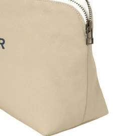 Studio Feder Toilettasker|Toilettasker*Toilettaske - Celia Mini - Canvas - Sand Beige