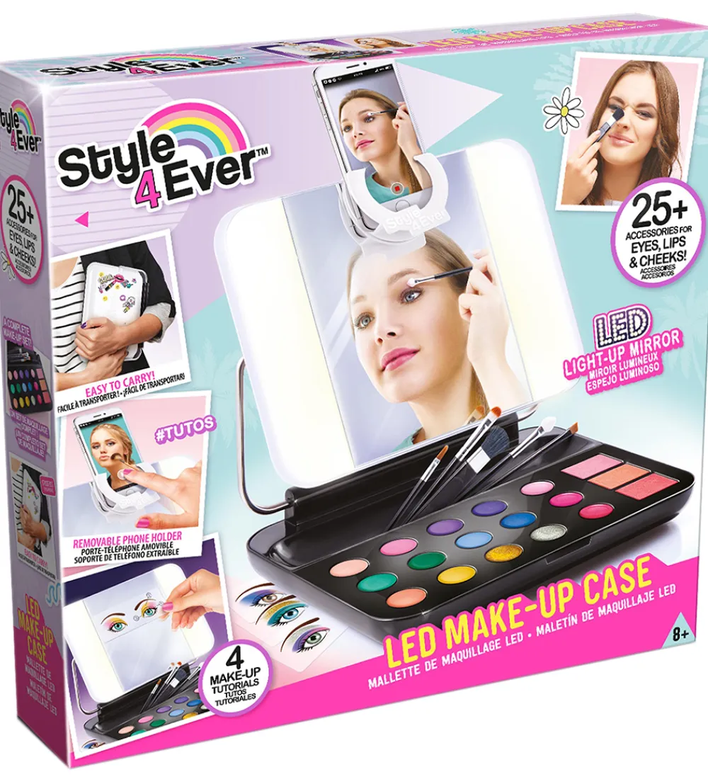 Style 4 Ever Sminke*Makeup Etui m. LED-Lys