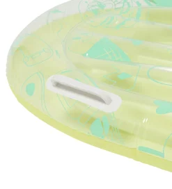 Badedyr-SunnyLife Flyder - 110x62 cm - Body Board - Blue Lime