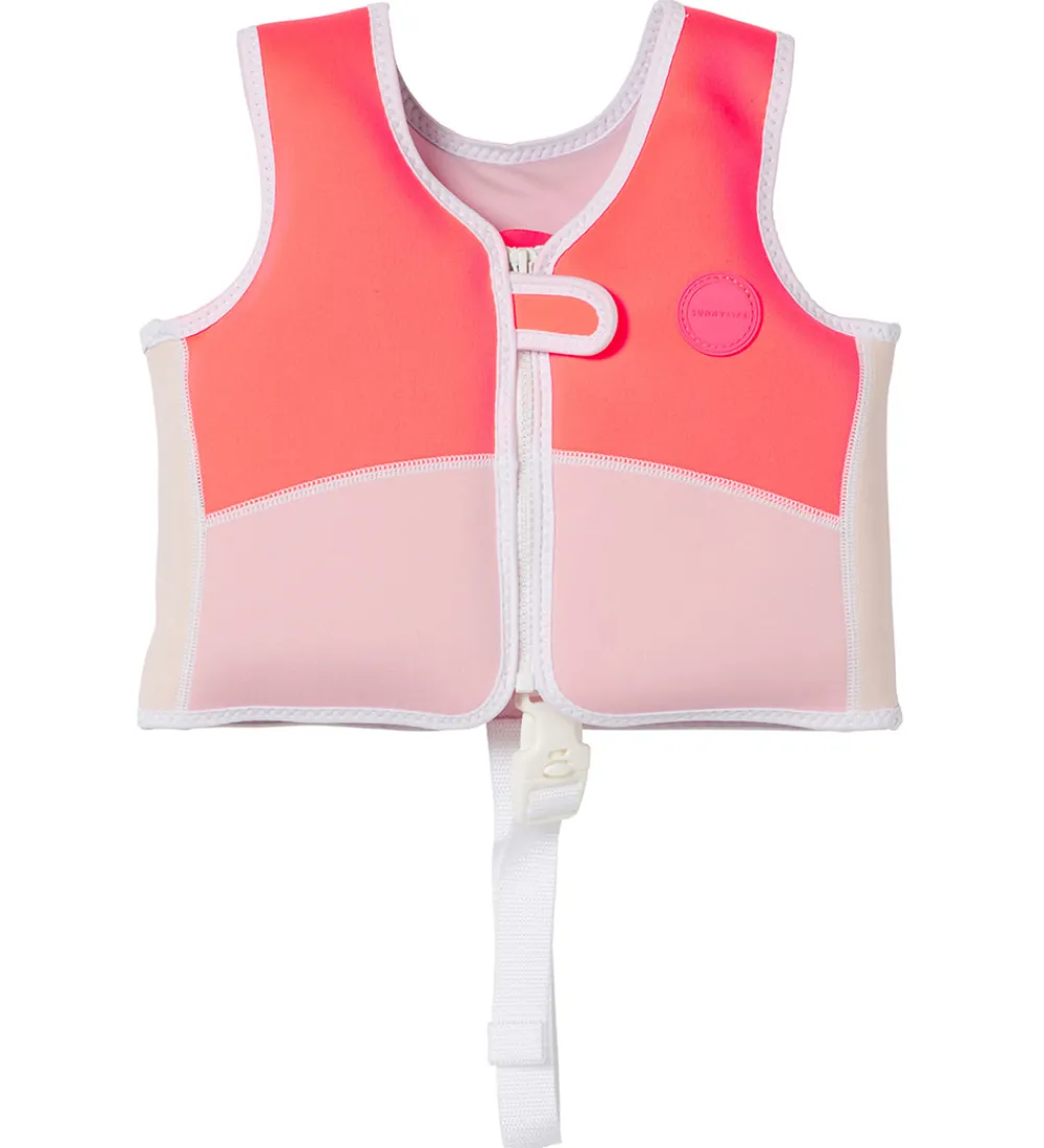 SunnyLife Svømmeveste*Svømmevest - Melody the Mermaid - Neon Strawb