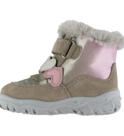 Superfit Vinterstøvler*Vinterstøvler - Tex - Beige/Rosa