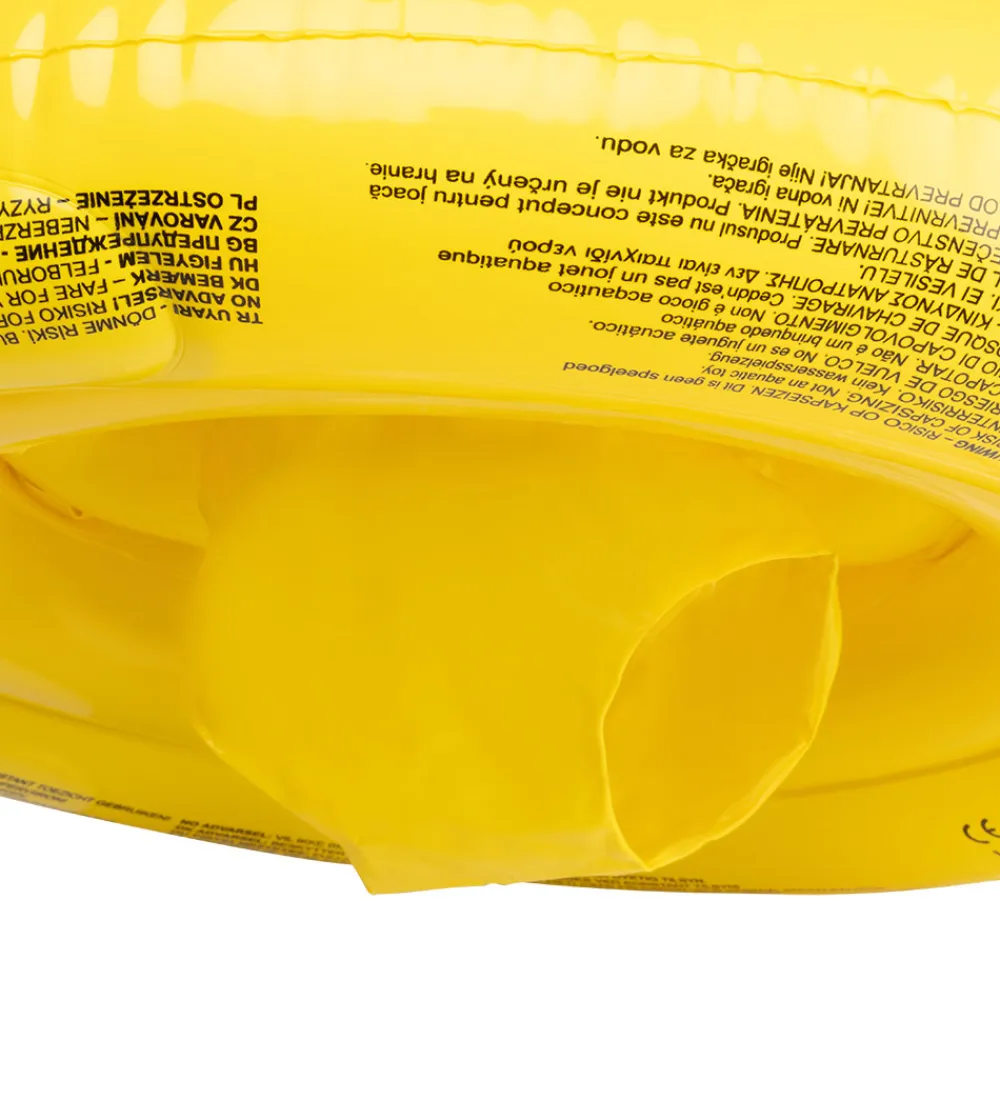 Vandleg|Udeleg Og Udendørs Legetøj-Swim Essentials Babybadering - 69x25 cm - Happy Yellow
