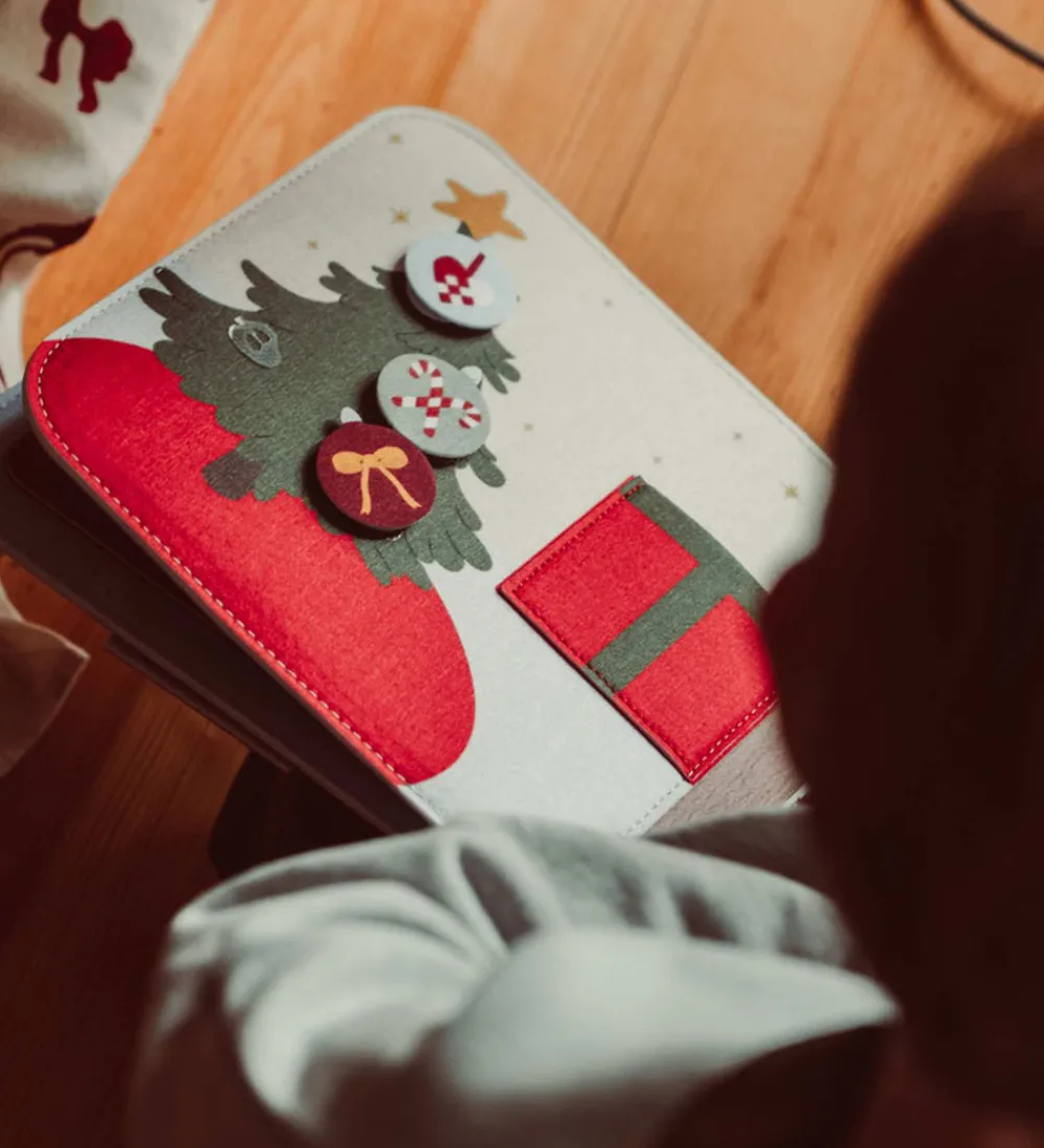 Babylegetøj|Aktivitetslegetøj-Thats Mine That's Mine Aktivitetsbog - Noos - Emory - Filt - Christmas Bear