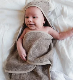 Babyhåndklæde- Og Poncho|Håndklæder-Thats Mine Babyhåndklæde - 73x63 cm - Moly - Dino