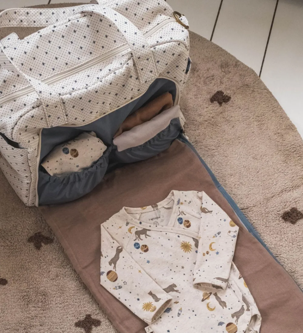 Thats Mine Pusletid|Pusletasker*That's Mine Pusletaske - Benne Nursing Bag - Lots of Love Sky