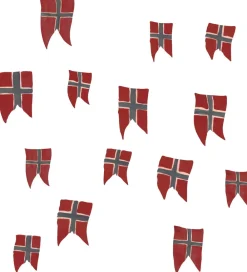 Thats Mine Wallsticker*That's Mine Wallstickers - 14 stk - Norsk Flag
