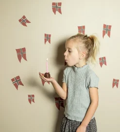 Thats Mine Wallsticker*That's Mine Wallstickers - 14 stk - Norsk Flag
