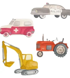 Thats Mine Wallsticker*Wallstickers - Heroes on wheels - Multi