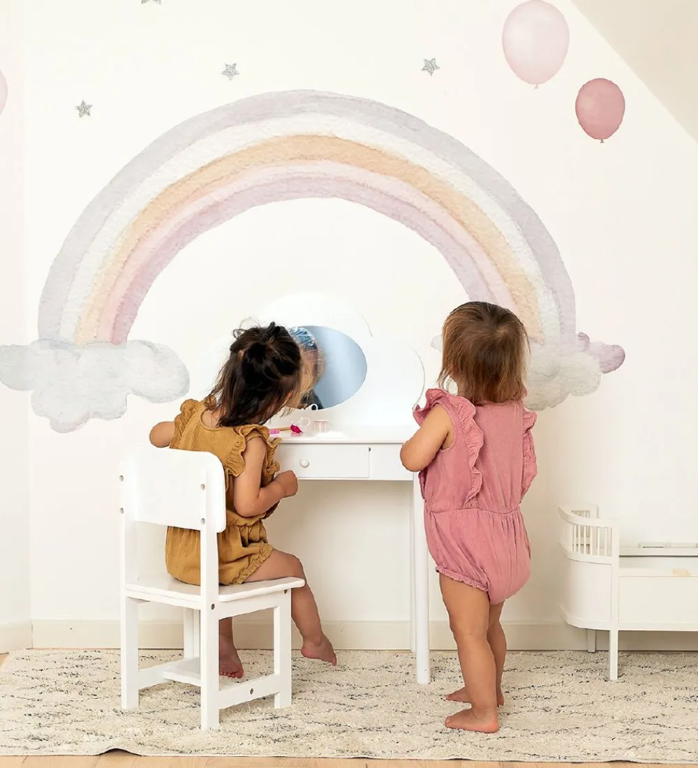 Wallsticker-Thats Mine That's Mine Wallstickers - Regnbue - Pastel