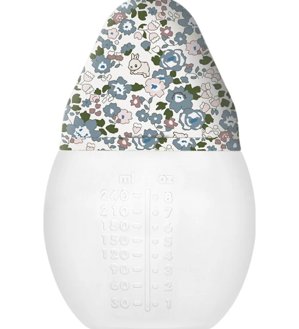 Sutteflasker|Amning-Thats Mine That´s Mine x Élhée Sutteflaske - 240 ml - Flores and Bunnies
