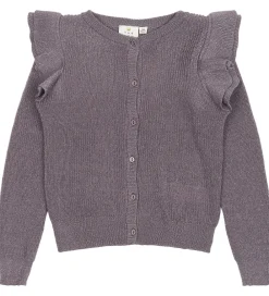 The New Striktrøjer*Cardigan - Strik - TnPerla - Gray Ridge m. Glimmer