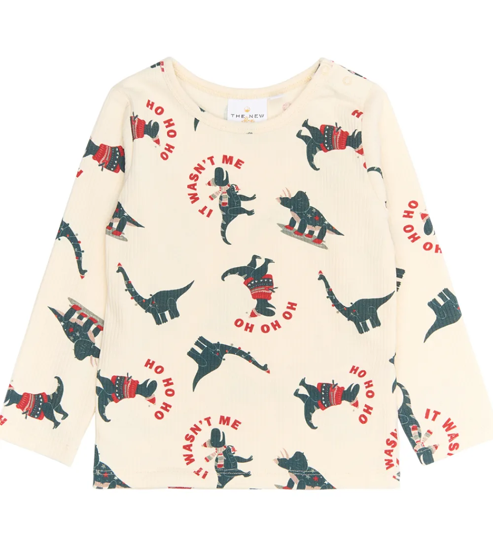 Nattøj-The New Nattøj - Rib - TnstHoliday - Gardenia Dino