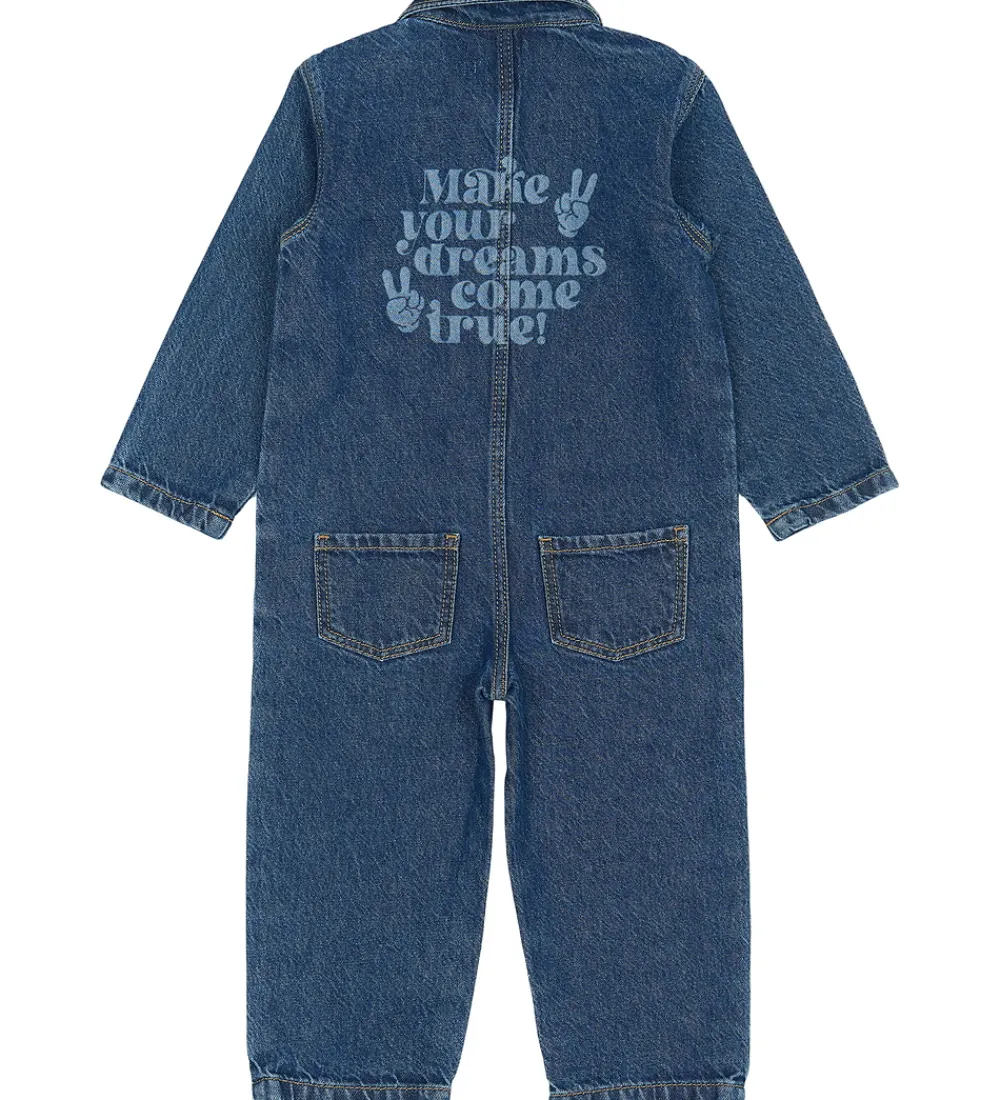 Buksedragter-The New Siblings Buksedragt - TnstParker - Blue Denim