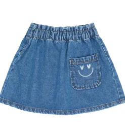The New Nederdele*Siblings Nederdel - TnstPids - Medium Blue Denim