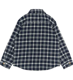 Skjorter-The New Skjorte - TnRonan - Navy Blazer Check