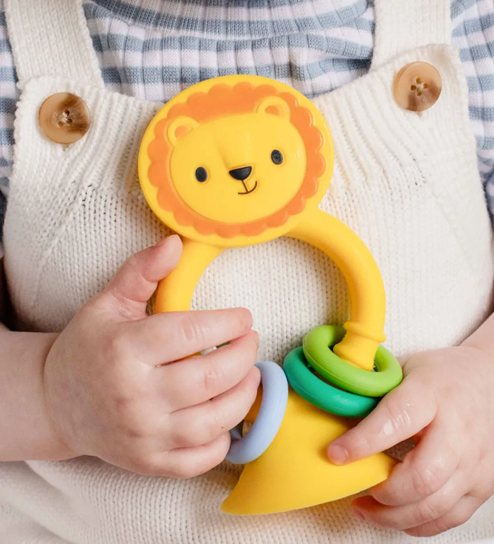 Tiger Tribe Bideringe|Babylegetøj*Bidering - Silikone - Løve