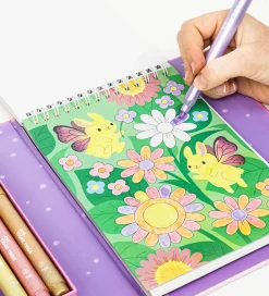 Skriveredskaber-Tiger Tribe Farvesæt - Shimmer Colouring Set - Little Fairy Land