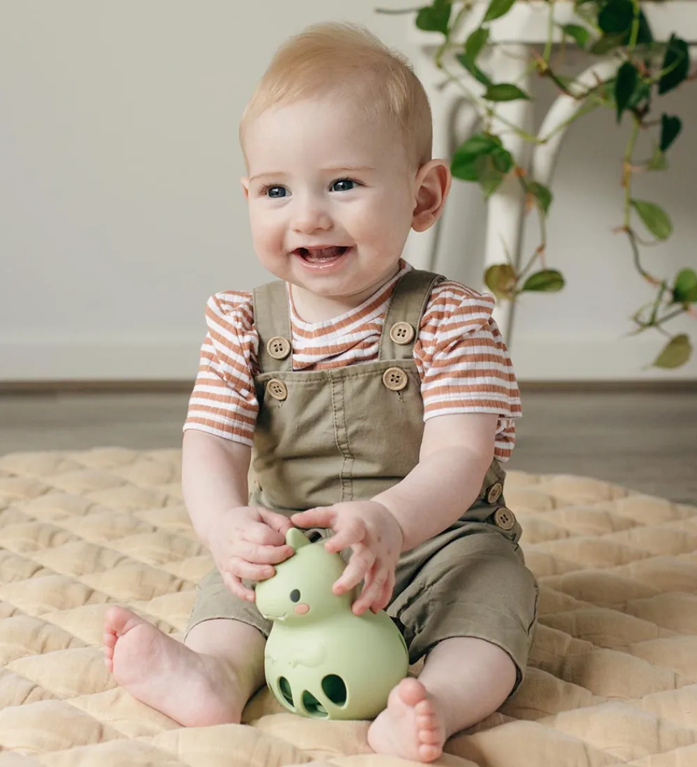Tiger Tribe Gribelegetøj*Rangle - Silikone - Dino