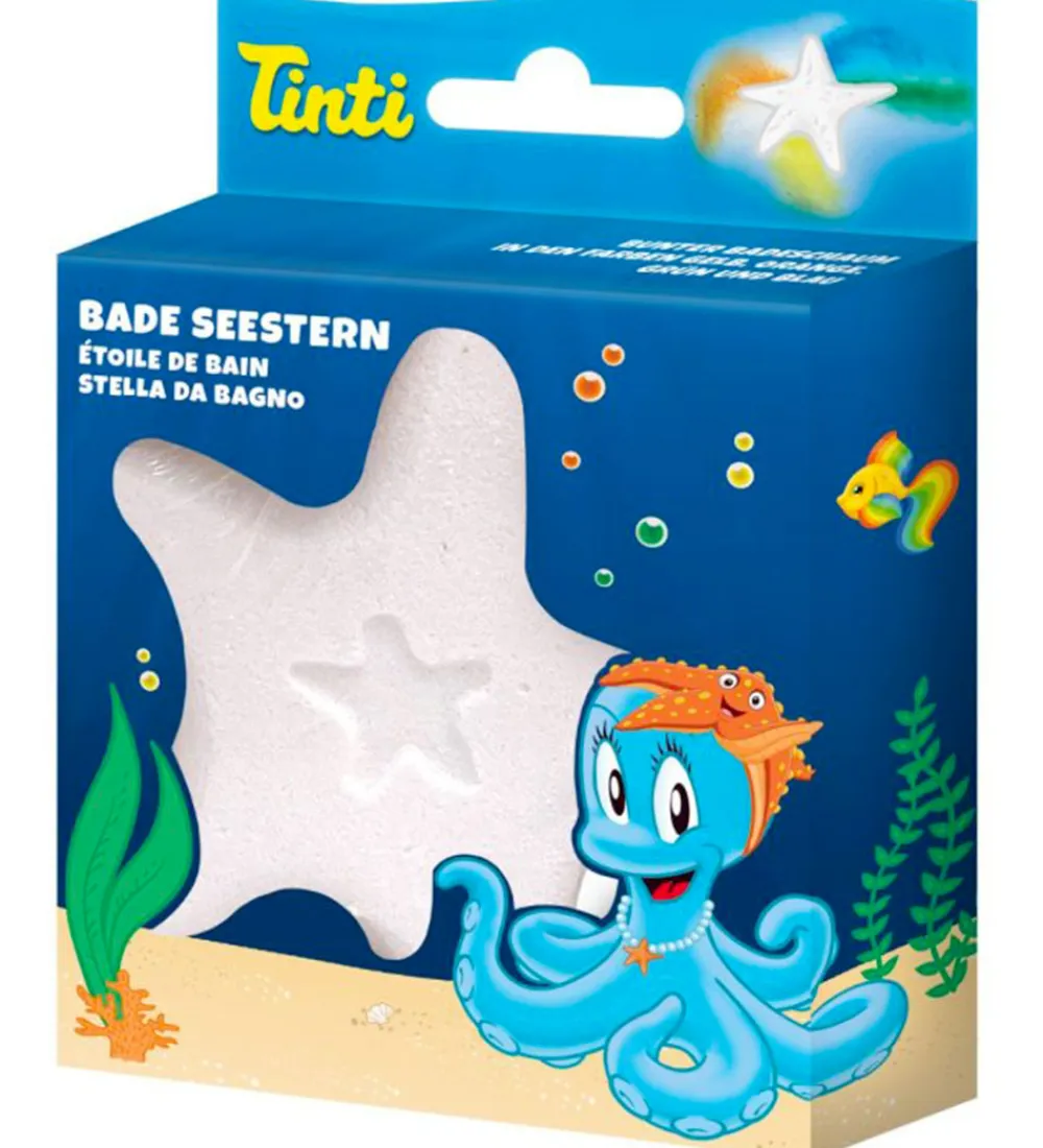 Bath Bombs-Tinti Badebombe - Søstjerne - Flerfarvet