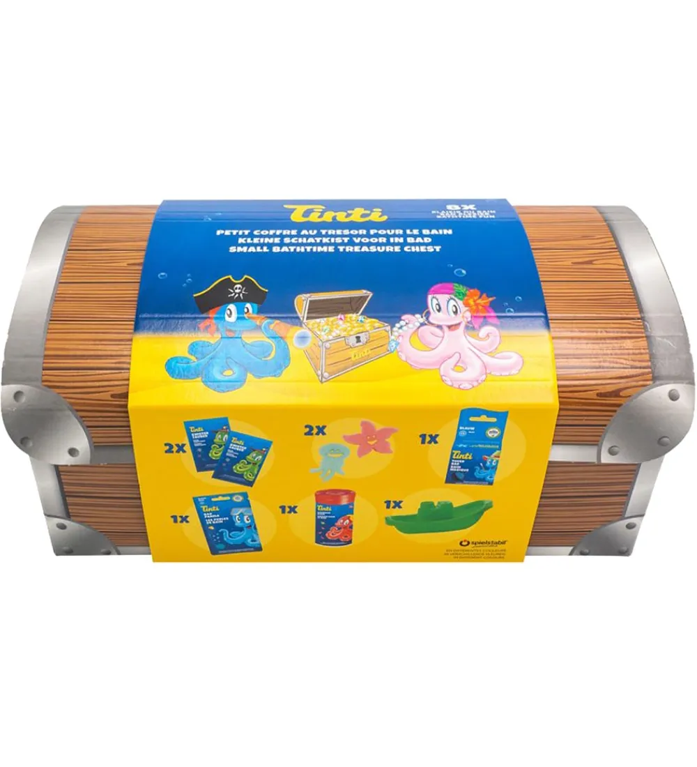 Tinti Bath Bombs*Skattekiste - 8 Dele