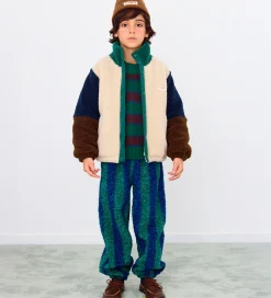 Fleece-Tiny Cottons Fleecejakke - Color Block Polar - Dark Green