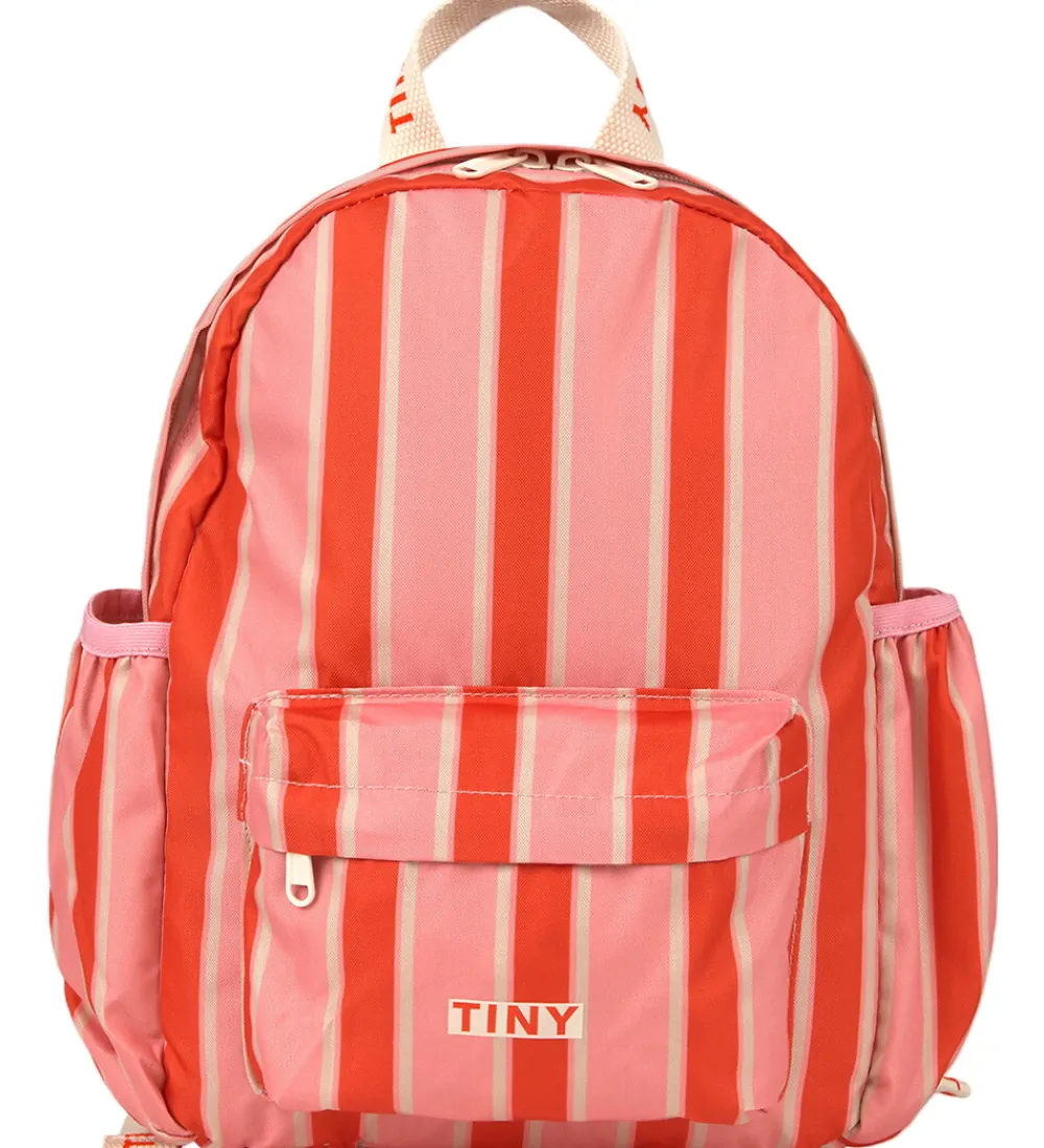 Rygsække-Tiny Cottons Rygsæk - Retro Stripes - Pink