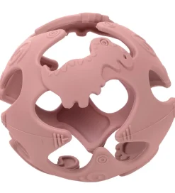 Tiny Tot Bolde*Bidebold - Silikone - Støvet Rosa