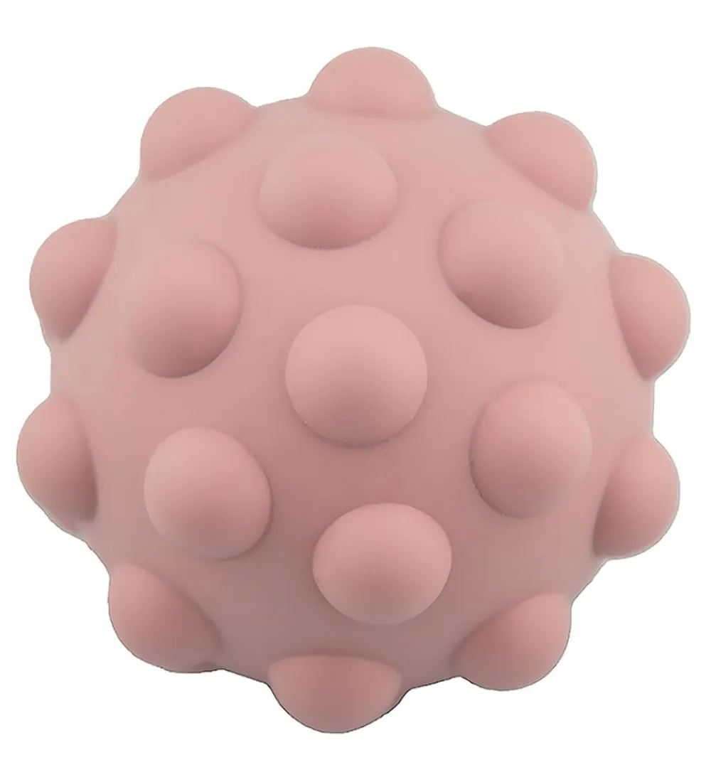 Bolde-Tiny Tot Bold - Sensory Silicone Fidget Ball - 10 cm - Blush