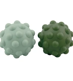 Bolde-Tiny Tot Bolde - Sensory Silcone Fidget Balls - 2-pak - 7 cm - G