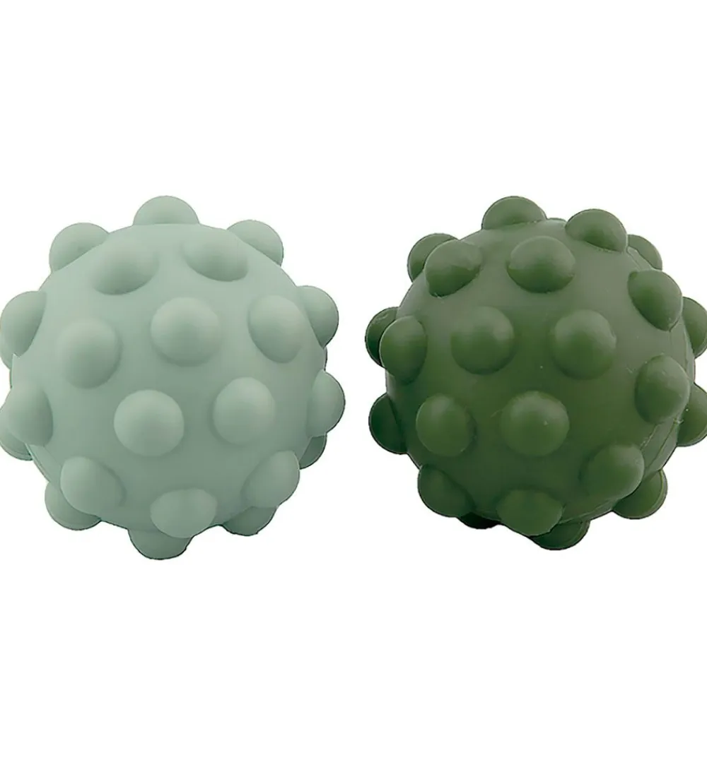 Bolde-Tiny Tot Bolde - Sensory Silcone Fidget Balls - 2-pak - 7 cm - G