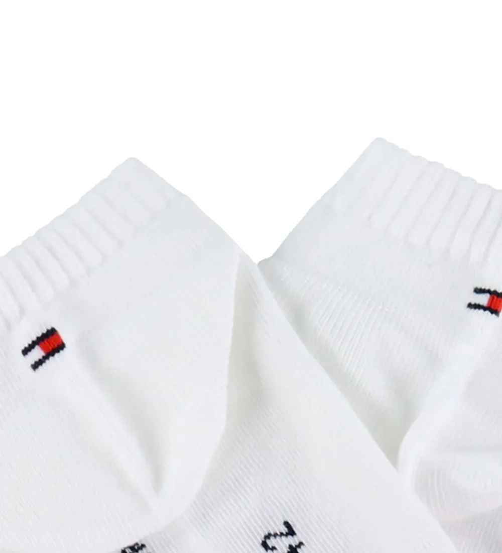 Strømper|Basis-Tommy Hilfiger Ankelstrømper - 2-pak - Hvid
