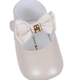 Hjemmesko-Tommy Hilfiger Ballerina Hjemmesko - Nude/Sløjfe