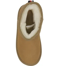 Tommy Hilfiger Bamsestøvler*Bamsestøvler - Fur Boot - Camel
