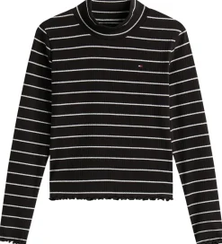 Tommy Hilfiger Bluser*Bluse - Mock Neck - Black