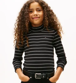 Tommy Hilfiger Bluser*Bluse - Mock Neck - Black