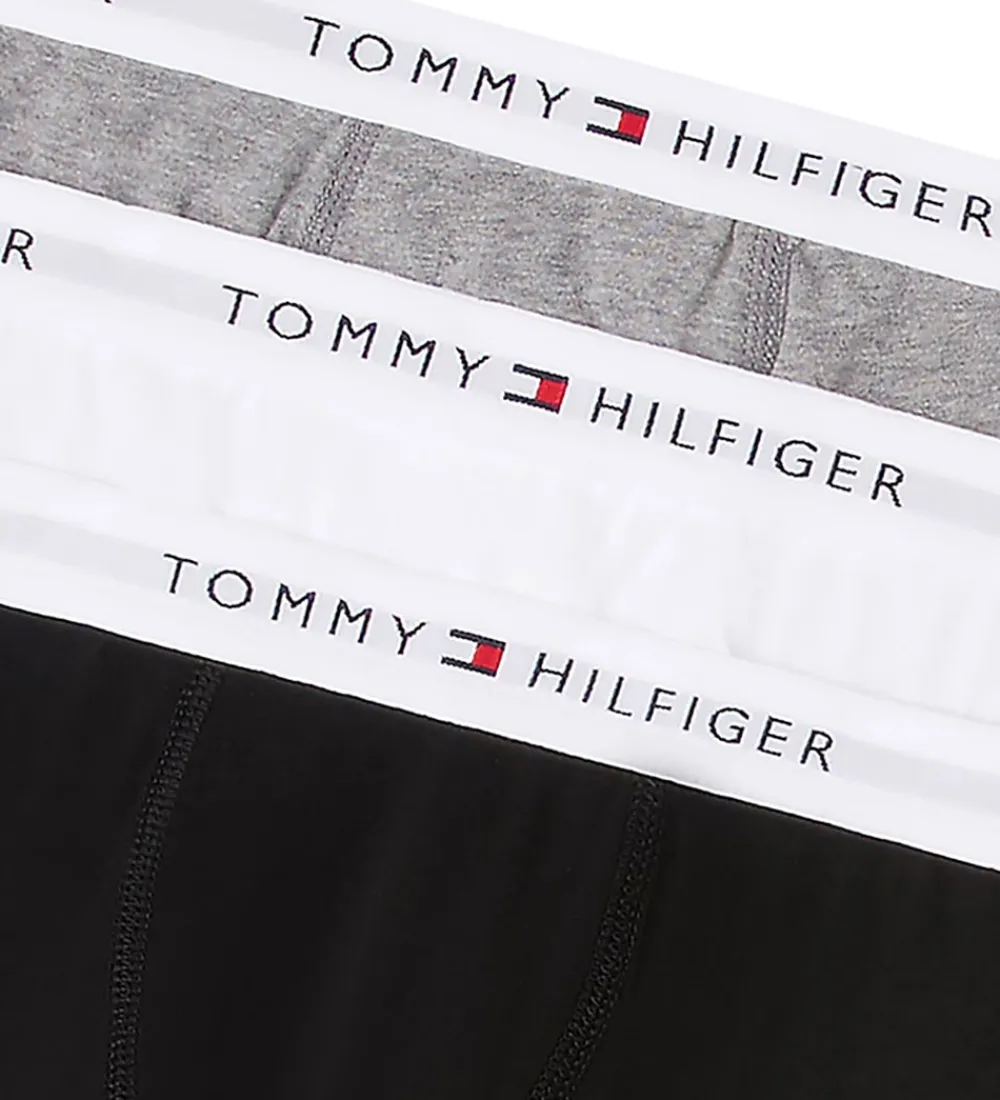 Tommy Hilfiger Undertøj*Boxershorts - 3-pak - Hvid/Sort/Gråmeleret