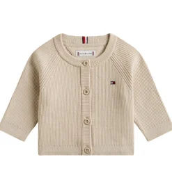 Tommy Hilfiger Cardigans*Cardigan - Strik - Regular - Gulf Sand/Beige