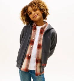 Cardigans-Tommy Hilfiger Cardigan - sweat - Washed Black/Grey