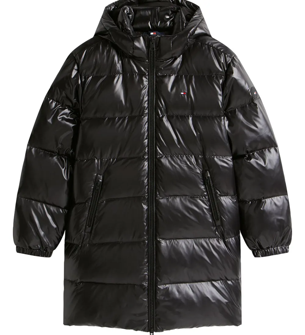 Overgangsjakker|Dunjakker Og Dynejakker-Tommy Hilfiger Dunfrakke - Long - Black