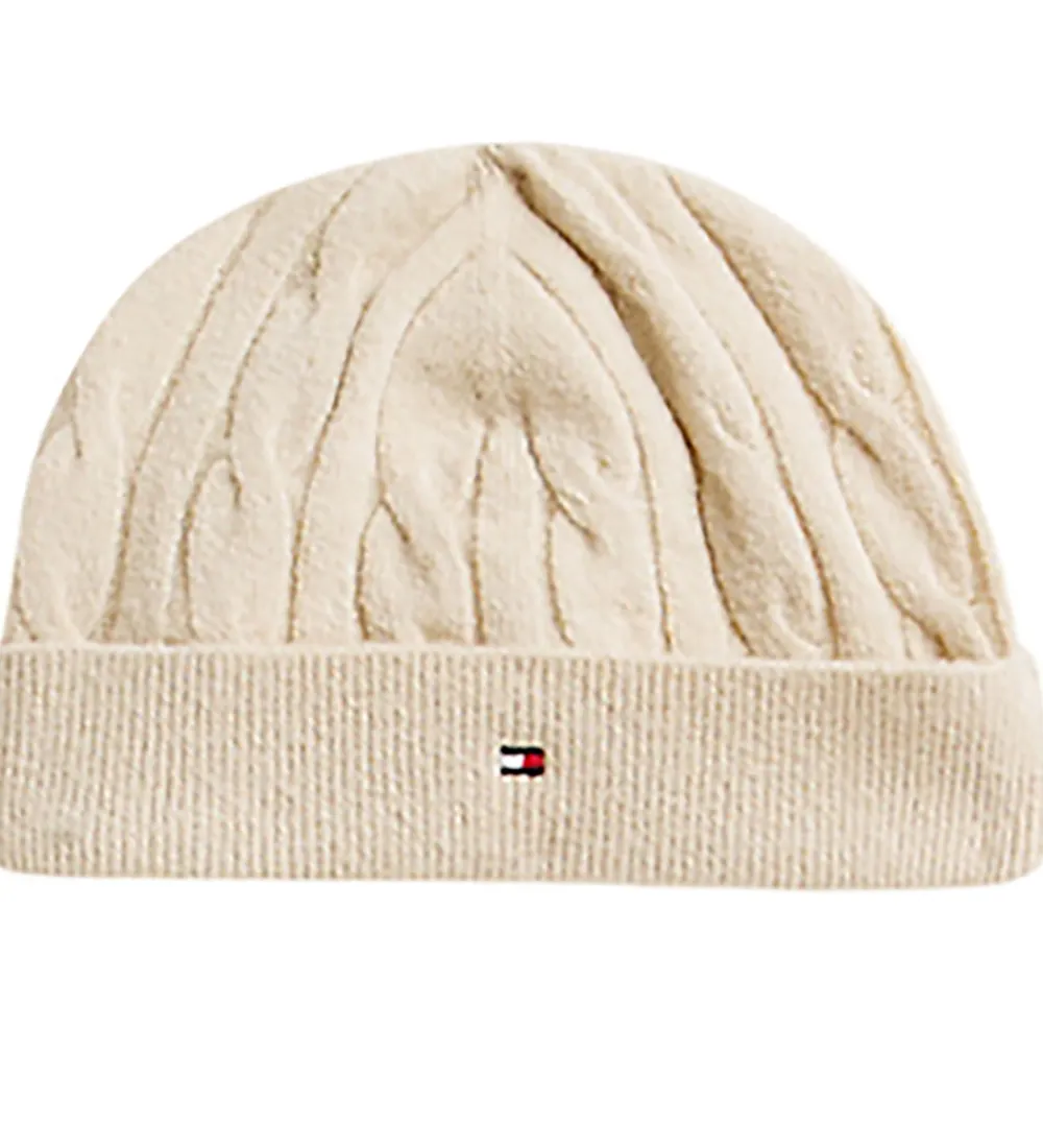 Tommy Hilfiger Cardigans|Bukser Og Jeans*Gaveæske - Bukser/Cardigan/Hue - Strik - Cable -
