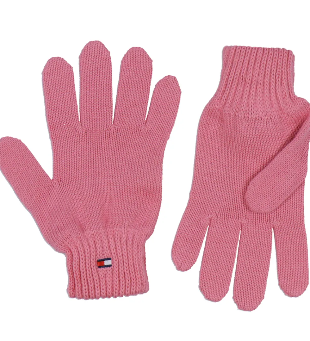 Tommy Hilfiger Handsker Og Luffer*Handsker - Strik - Mystic Pink