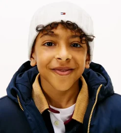 Huer Og Hatte-Tommy Hilfiger Hue - Strik - Ancient White