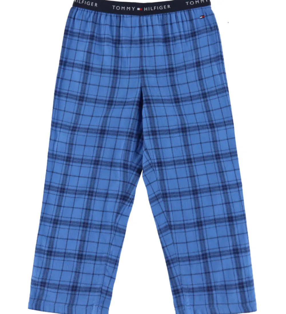 Nattøj-Tommy Hilfiger Nattøj - Preppy Navy/Tonal Check Navy