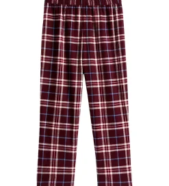 Tommy Hilfiger Nattøj*Nattøj - Straight - Tartan Reiker Burgundyred