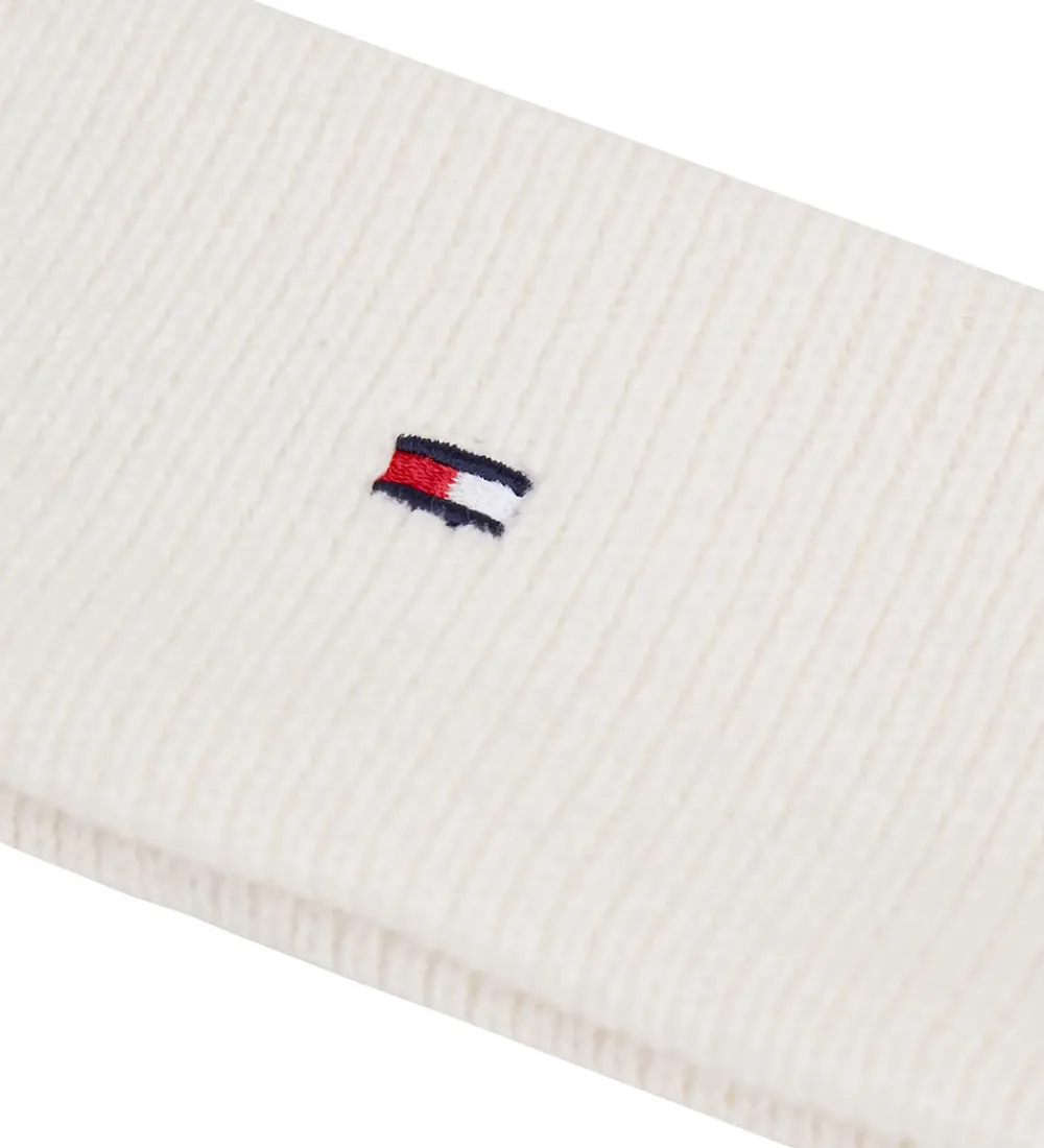 Tommy Hilfiger Pandebånd|Huer Og Hatte*Pandebånd - Strik - Ancient White